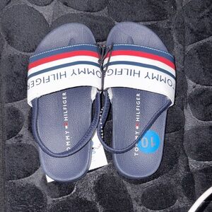 Tommy Hilfiger Kids Sandals - Blue and White